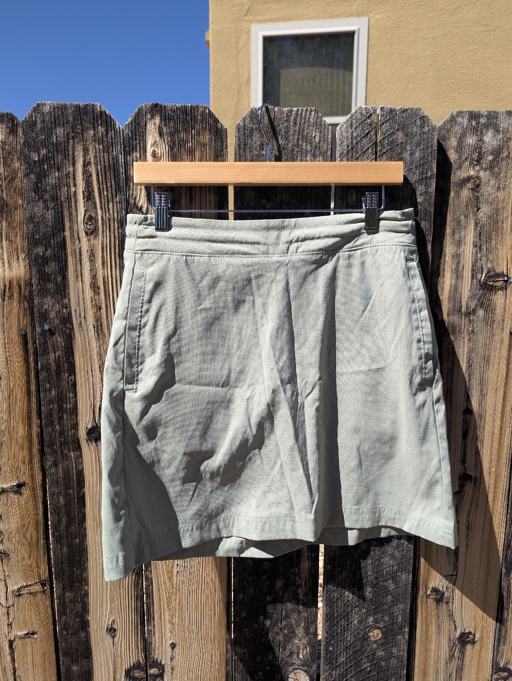 Columbia Brand Light Sage Green Skort